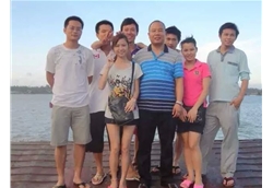 2011年海南藍冠成立時全體成員